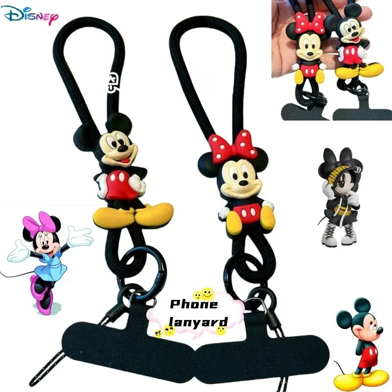 디즈니 커플 미키 & 미니 휴대폰 스트랩 1개, 충격  - Camera Wrist Strap 리뷰 및 가격