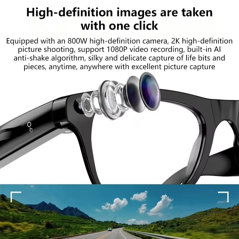 Lenovo 스마트 AI 안경, HD 8K 촬영 카메라 - Photography Japanese 리뷰 및 가격